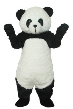 Mascot Costumes Cute Plush Panda Costume