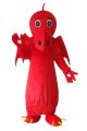 Mascot Costumes Red Dragon Costume