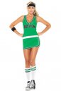 Uniform Costumes Green Celtics Cheerleader Dress