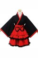 Adult Costumes Red and Black Lolita Dress
