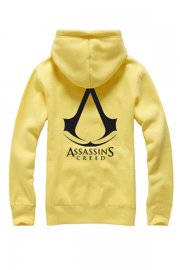 Game Costume Assassin's Creed Fleeces Yellow Hoodie