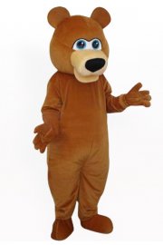 Mascot Costumes Brown Bear Mascot Costume