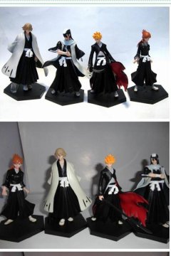 Anime Costume Bleach Characters Doll Set