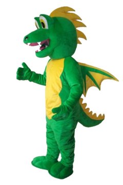 Mascot Costumes Green Stegosaurus Costume