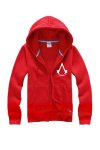 Game Costume Assassin's Creed Fleeces Red Hoodie