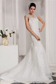 Timeless Traditional Mermaid Lace Wedding Dress