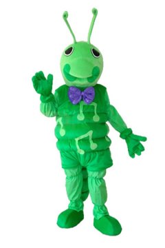 Mascot Costumes Green Caterpillar Costume