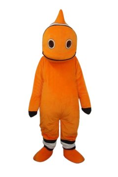 Mascot Costumes Orange Fish Costume