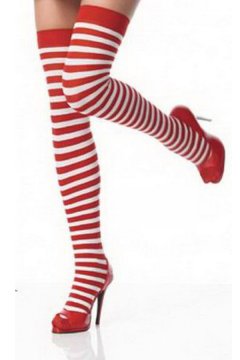 Accessory Zebra Striped Stockings