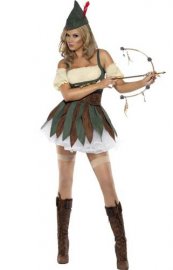 Halloween Costume Robin Hood Woman Costume