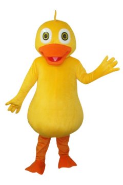 Mascot Costumes Yellow Duck Costume