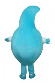 Mascot Costuems Blue Water Drop Costume