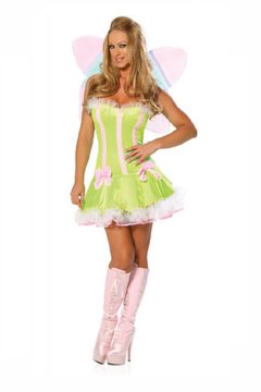 Halloween Costumes Super Cute Strapless Fairy Costume