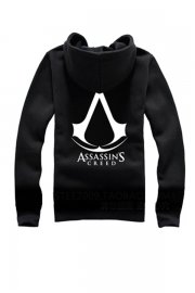 Game Costume Assassin's Creed Fleeces Black Hoodie