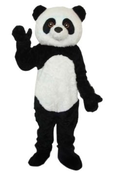 Mascot Costumes Plush Panda Costume