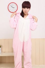 Mascot Costumes Kigurumi Pink Kitty Cat Costume