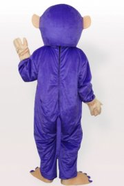 Mascot Costuems Purple Gorilla Costume