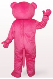 Mascot Costumes Pink Bear Costume