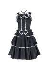 Adult Costume Black Lolita Princess Dress