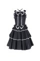 Adult Costume Black Lolita Princess Dress