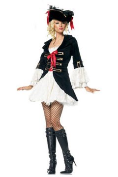 Halloween Costume Royal Pirate Costume