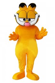 Mascot Costumes Adult Garfield Mascot Costume