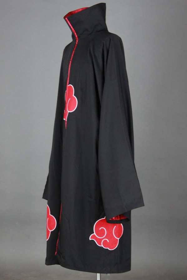 Anime Costume Akatsuki Gown Naruto Cosplay Costume - Click Image to Close