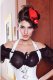 Accessories Red Lace Cocktail Mini Top Hat