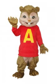 Mascot Cosutmes Lovely Squirrel Costume