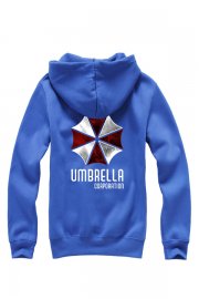 Dashing Cool Resident Evil Blue Hoodie