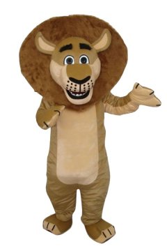 Mascot Costumes Playful Madagascar Lion Costume