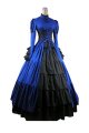 Adult Costume Blue Victoria Gothic Lolita Dress