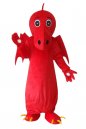 Mascot Costumes Red Dragon Costume