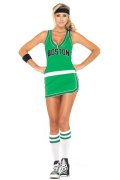 Uniform Costumes Green Celtics Cheerleader Dress