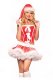 Christmas Costume Sexy Lovely Bowknots Santa Costume