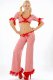 Christmas Costume Sexy Red Stripe Santa Costume