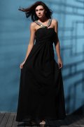 Super Chic Backless A-line Chiffon Evening Dress