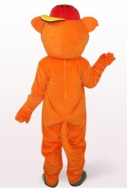 Mascot Costumes Orange Bear Costume