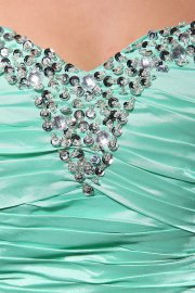 Adorable Sweetheart Mermaid Satin Gown