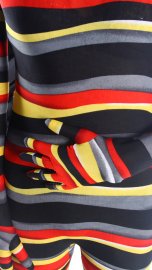 Halloween Costumes Colorful Stripes Zentai Suit