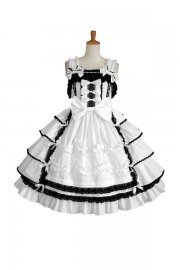 Adult Costume Lace Princess Lolita Dress