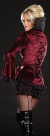 Halloween Costume Trumpet Sleeves Witch Costume