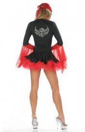 Halloween Costumes Seductive V Neck Pirate Dress