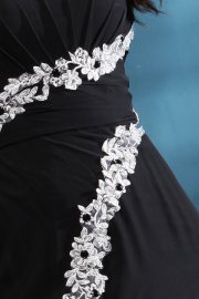Sexy High Low Strapless Formal Evening Dress