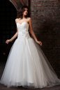 Sweetheart Lace and Tulle A-line Wedding Gown