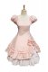 Adult Costume Lolita Sweet Short Sleeve Dress