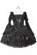 Adult Costume Lolita Black Princess Dress