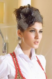 Accessories Black Noble Beveled Mini Top Hat