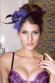 Accessories Bowknot Beveled Mini Top Hat