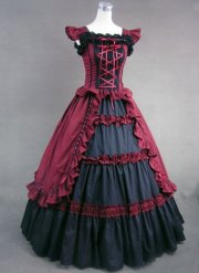 Adult Costume Gothic Lolita Dress